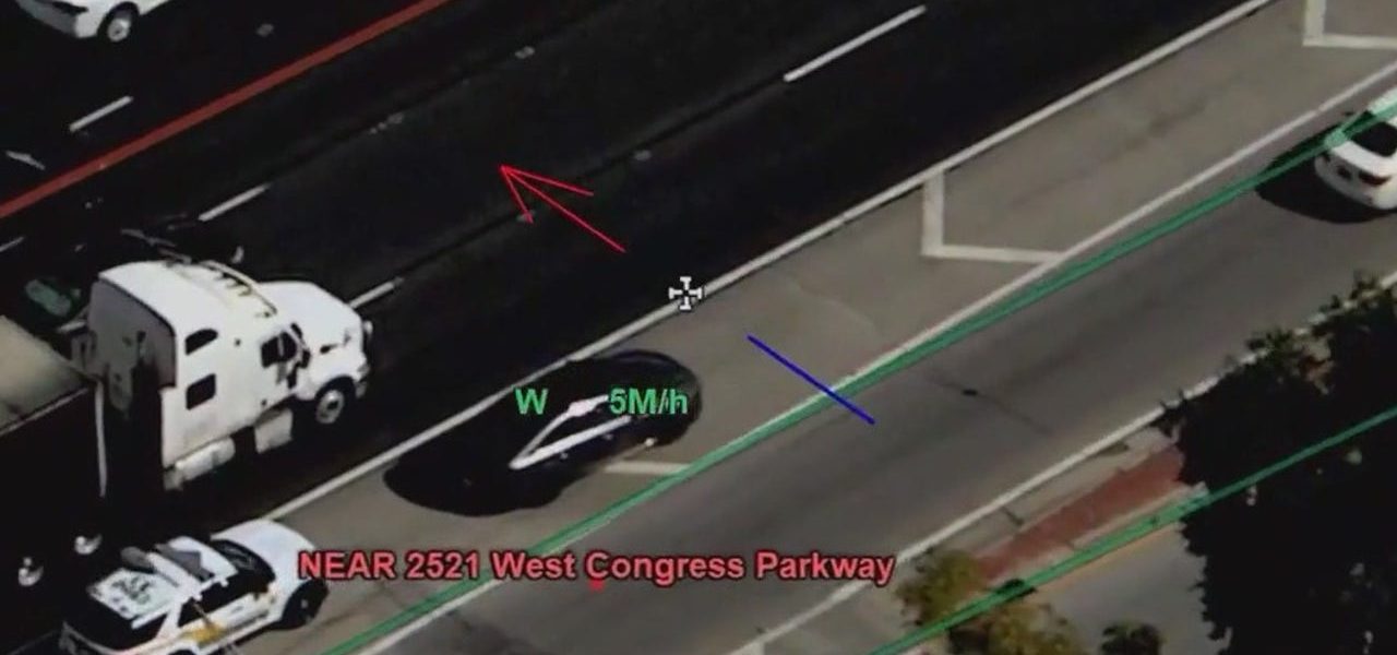 Think you can beat traffic on the shoulder? Cook County sheriff’s drone is watching