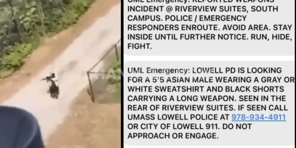 LOWELL, Massachusetts — Investigation Underway After Weapons Incident Reported on University of Massachusetts Lowell Campus Grounds