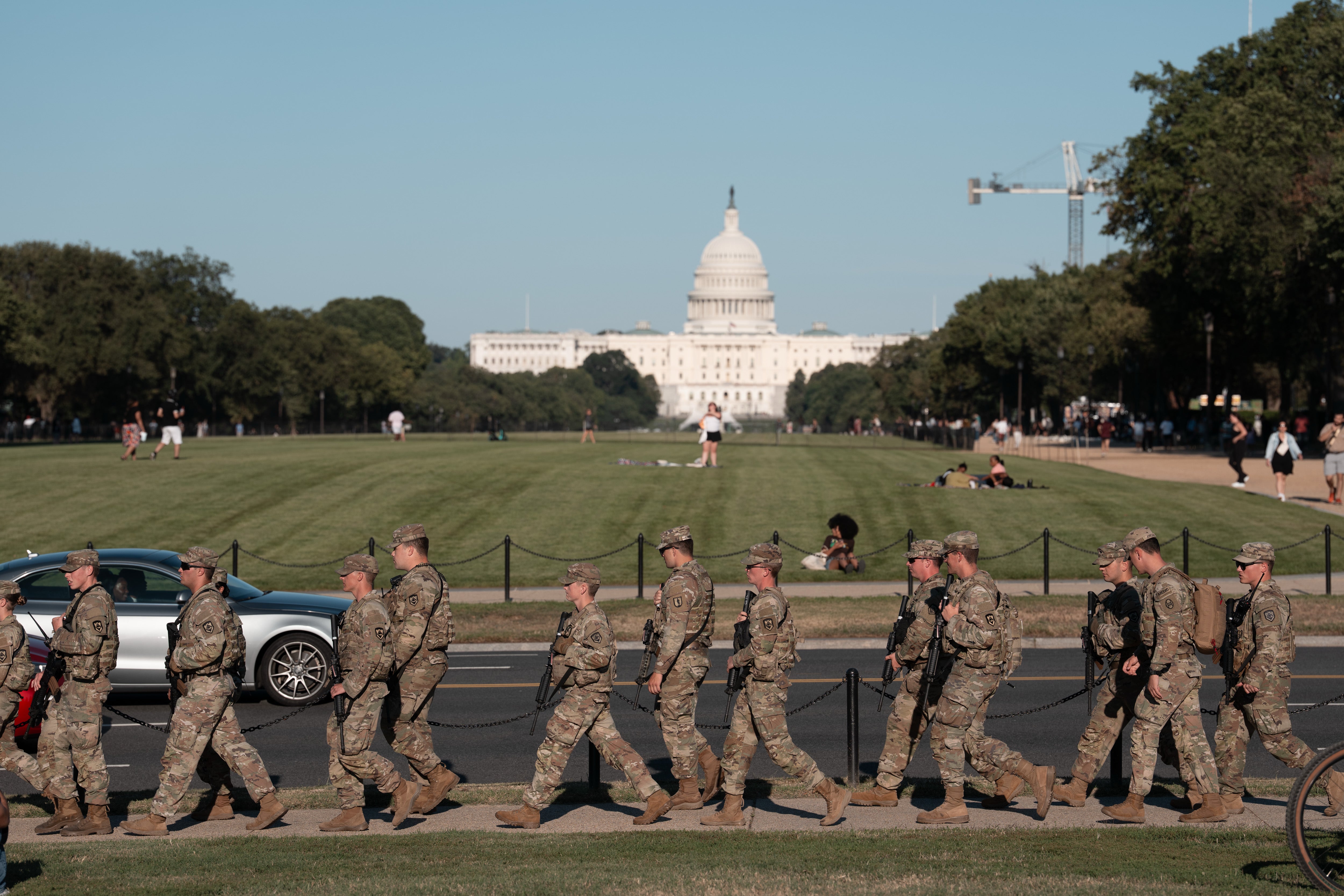 Critics accuse the Trump administration of politicizing the stabbing as a way to justify more federal intervention in local law enforcement, following the deployment of the National Guard to Washington and Los Angeles earlier this year