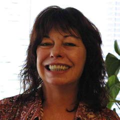 Kathy Anderson, 62, a former arborist was found nearly decapitated with a pen lodged in her eye