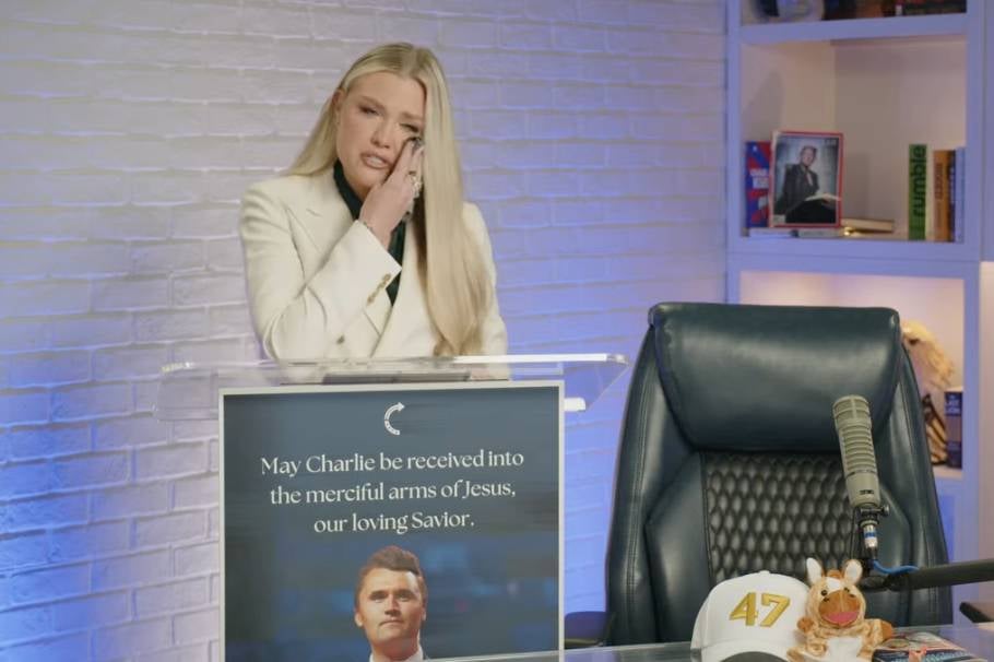 Kirk's widow Erika speaks in public for the first time since his assassination