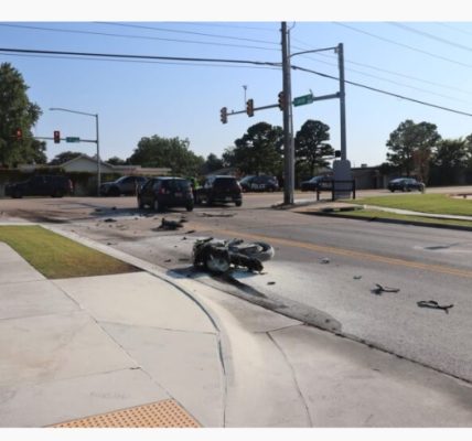 TULSA, Oklahoma, Motorcyclist Ashton Meyer Tragically Loses Life in Fiery Multi-Vehicle Crash Wednesday Afternoon