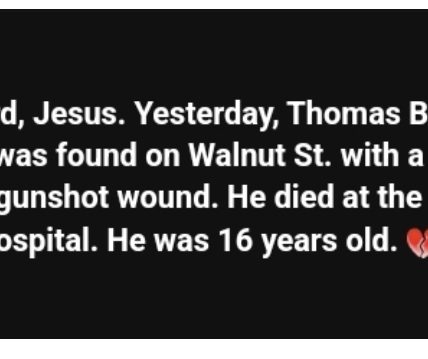 Cincinnati, Ohio – Thomas Bell Dies After Shooting Leaves Teen Critically Injured Near Grant Park