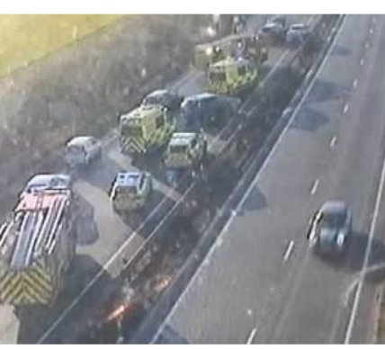 Measham A42 Multi-Vehicle Crash Leaves Victims Passes Away, Southbound Lane Closed, Emergency Response Underway