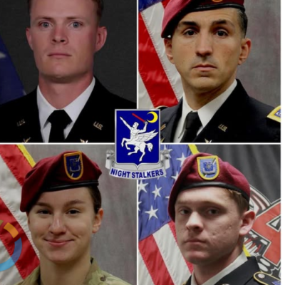 Summit Lake, California soldiers Andrew Cully, Andrew Kraus, Donavon Scott, Jadalyn Good pass away during helicopter crash