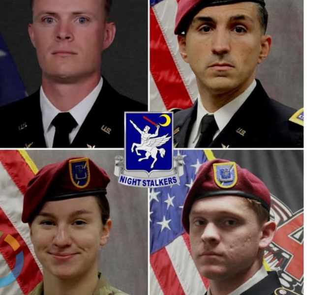 Summit Lake, California soldiers Andrew Cully, Andrew Kraus, Donavon Scott, Jadalyn Good pass away during helicopter crash