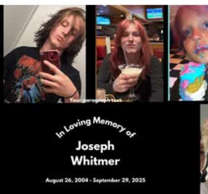 Deltona, Florida – A tragic shooting has left the community in shock after 21-year-old Joseph Whitmer was found dead at the top of the stairs outside his apartment