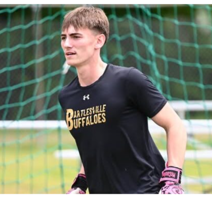 Bartlesville, Oklahoma – The community is mourning the death of Christian McCauley, a talented goalkeeper for Oklahoma Wesleyan University (OKWU),