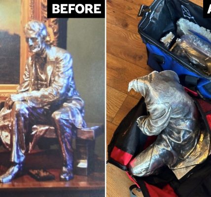 Statue of Abraham Lincoln stolen from Louisiana plantation turns up cut into pieces at pawn shop