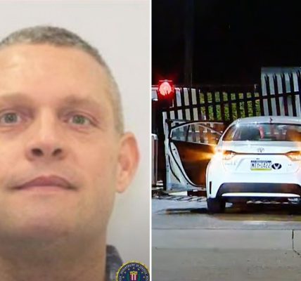 Manhunt for Donald Henson after car rams into FBI office entrance gate in ‘act of terror’