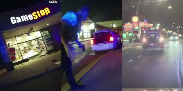Videos show Chicago police shooting, chase after GameStop smash-and-grab
