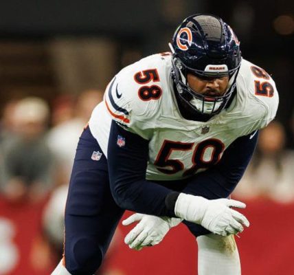 Where the Chicago Bears go next with Darnell Wright, Grady Jarrett out vs. the Raiders
