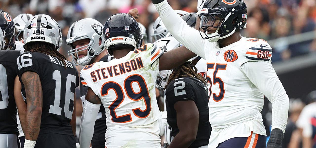 How we graded the Chicago Bears in their nail-biter vs. Las Vegas