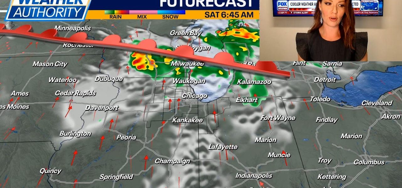Chicago weather: Showers and a few storms could impact your Saturday