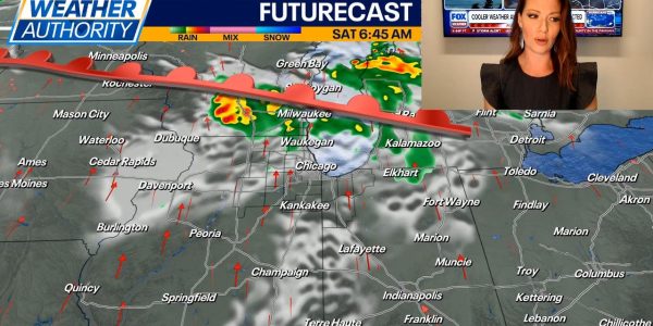 Chicago weather: Showers and a few storms could impact your Saturday