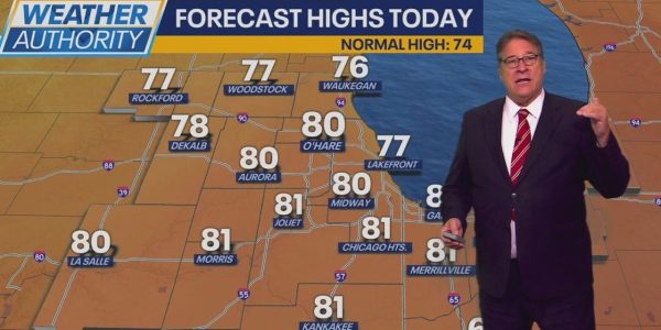 Chicago weather: Wet start to weekend, cooler temps arrive