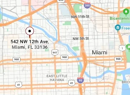 Miami, Florida — An 11-year-old girl was critically injured Friday morning after being struck by a Miami Fire Rescue