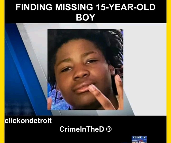 DETROIT, MICHIGAN – Authorities are urgently searching for a 15-year-old boy who vanished from his home earlier this week, sparking growing concern among family members and local police