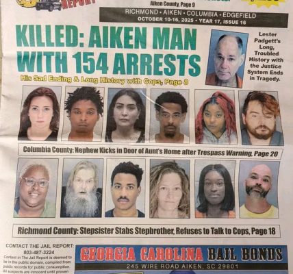 AUGUSTA, Ga. — A familiar face to readers of The Jail Report tragically died this week, leaving the community shocked and mourning