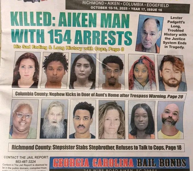 AUGUSTA, Ga. — A familiar face to readers of The Jail Report tragically died this week, leaving the community shocked and mourning