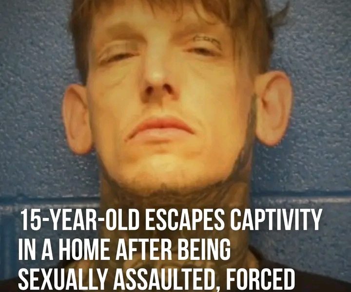 A 15-year-old girl escaped captivity from a home where authorities suspect she was sexually assaulted and coerced into taking illegal drugs
