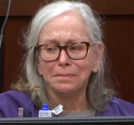 Florida grandma sobs and swears her innocence in court as she faces life in prison for son-in-law’s murder plot