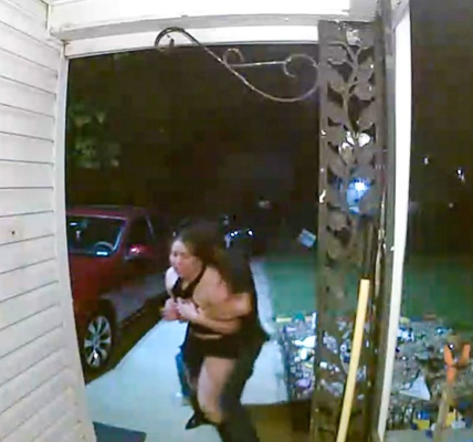 Police beg for tips after unidentified woman seen being abducted on doorbell camera