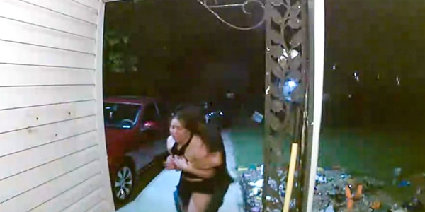 Police beg for tips after unidentified woman seen being abducted on doorbell camera