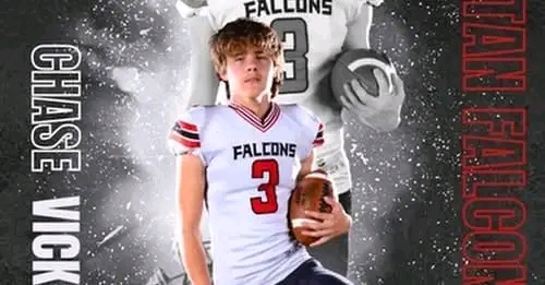 San Tan Valley, Arizona — Shock and sorrow have gripped San Tan Valley following the tragic death of a 14-year-old football star, Chase Vick, who died by suicide earlier this week
