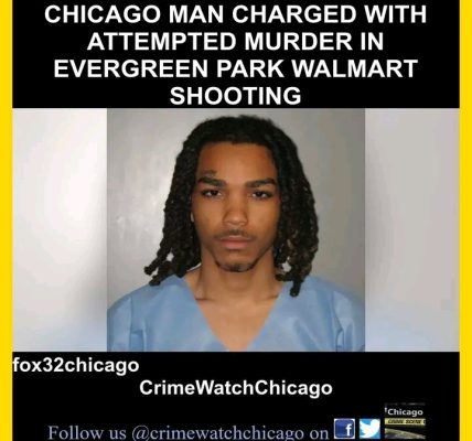 Evergreen Park, Illinois – A violent confrontation erupted Wednesday afternoon outside the Walmart Supercenter at 95th Street and Western Avenue, leaving two people wounded and a community shaken
