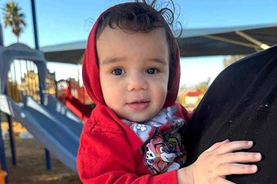 Xavier was just two years old when he drowned in the flood