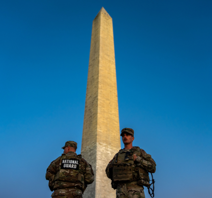 DC man who followed troops around playing Darth Vader theme sues over his arrest