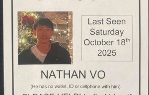 San Diego, California – Nathan Vo Found Deceased After Being Reported Missing