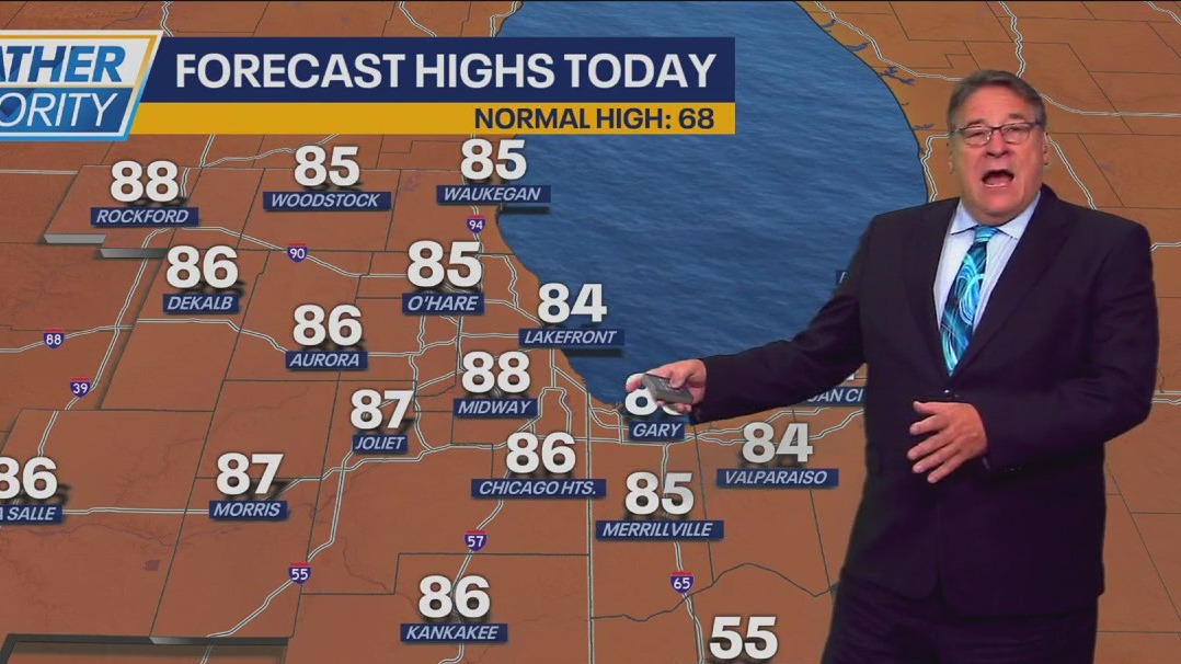 Chicago Weather: Unseasonably warm temps continue for Sunday