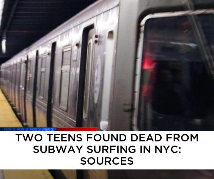 Brooklyn, New York – Two teen girls were found dead at a Brooklyn subway station early Saturday morning after allegedly engaging in subway surfing,