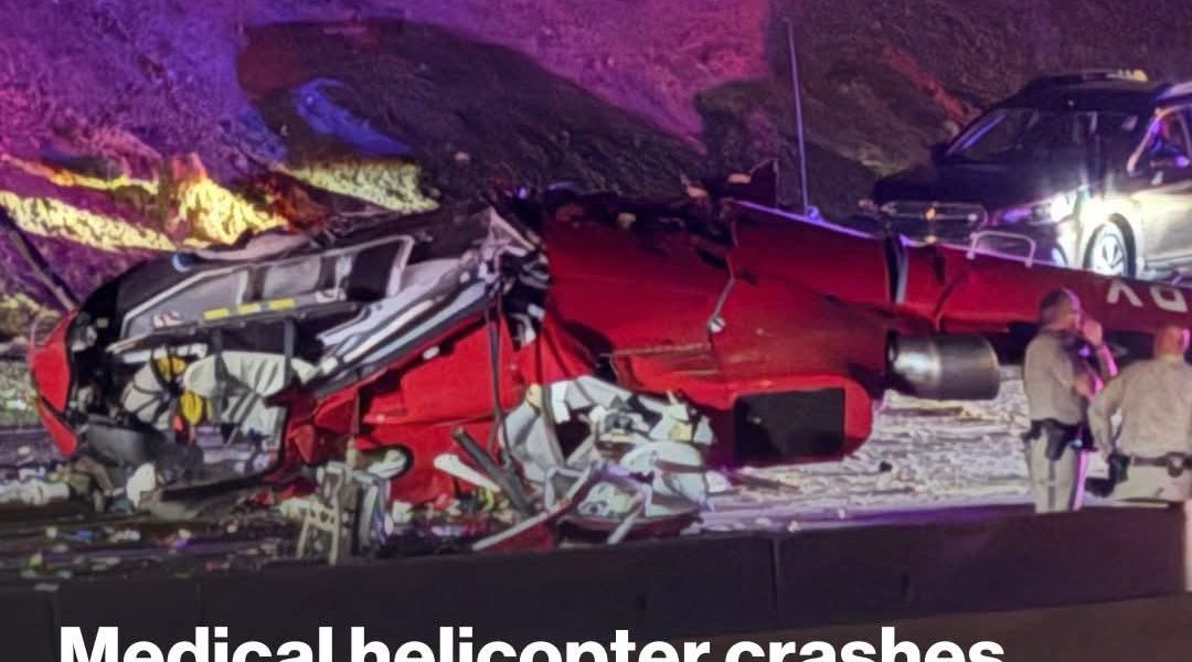 SACRAMENTO, CALIFORNIA — A major emergency response unfolded on Highway 50 in Sacramento Monday night after a REACH Air Medical Services helicopter crashed