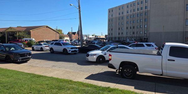 Evansville, Indiana — A shooting incident erupted Thursday afternoon at 509 N St. Joe Street in the White Oak Manor area