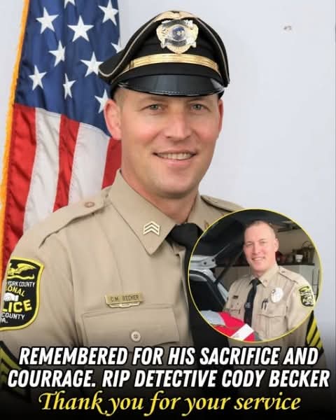North Codorus Township, Pennsylvania: Detective Sergeant Cody Becker Tragically Killed in Ambush