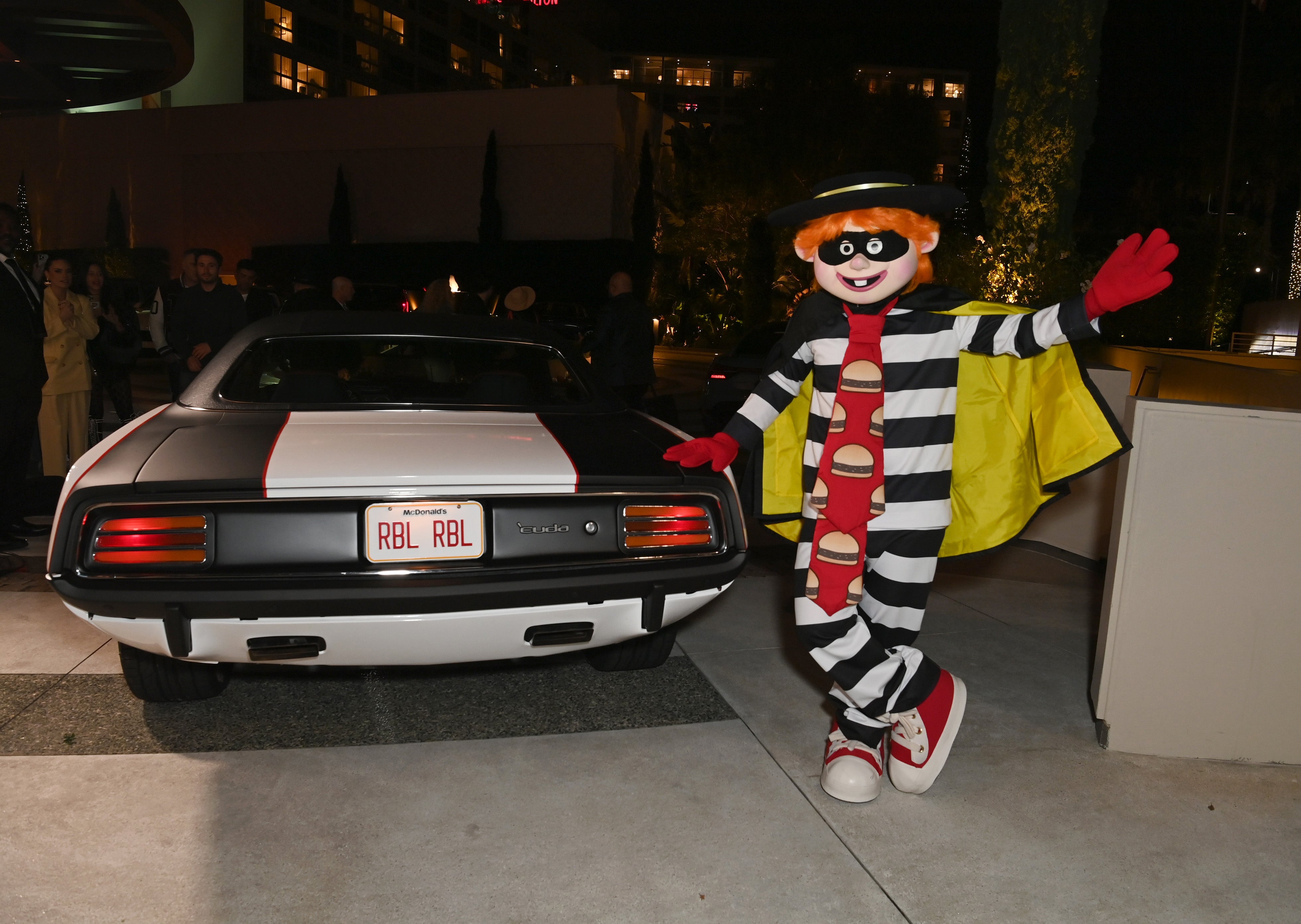 Police compared the two suspects to the fictional McDonald’s character, the Hamburglar, who tries and fails to steal fast food hamburgers