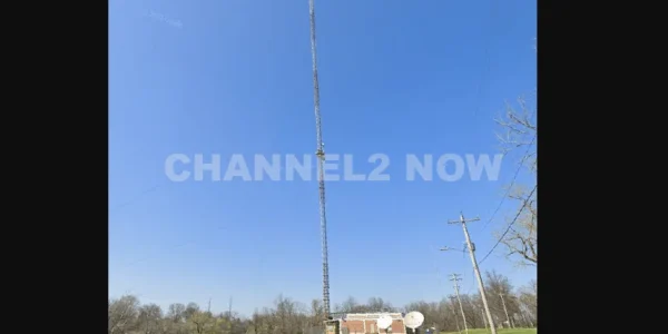 AFFTON, MO — High-Angle Rescue Underway After Teen Climbs 900-Foot KSDK TV Transmission Tower