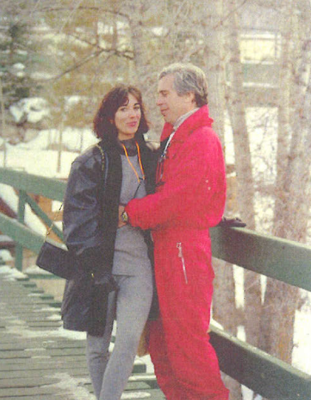 Ghislaine Maxwell and Epstein pictured together in 1991