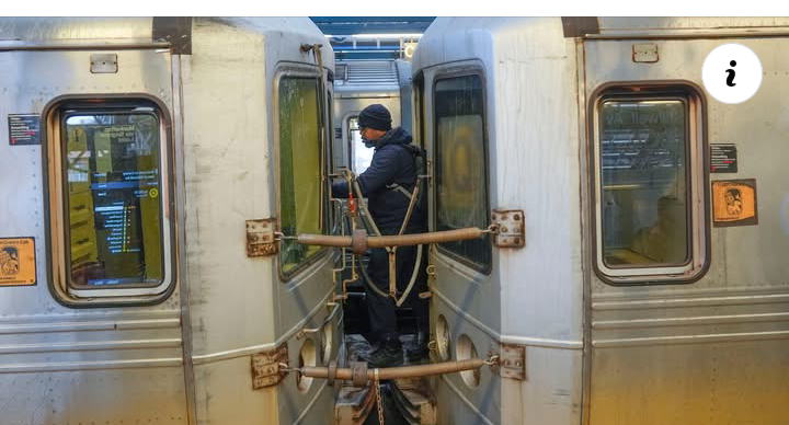 New York City – City officials are stepping up efforts to curb the dangerous practice of “subway surfing,” in which riders cling to the outside of moving subway trains