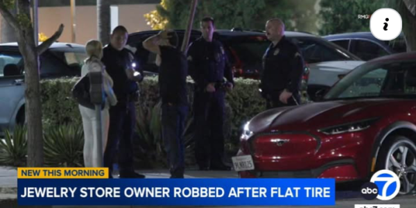 Woodland Hills, California — Jewelry Store Robbed of Hundreds of Thousands in Bold Daylight Heist