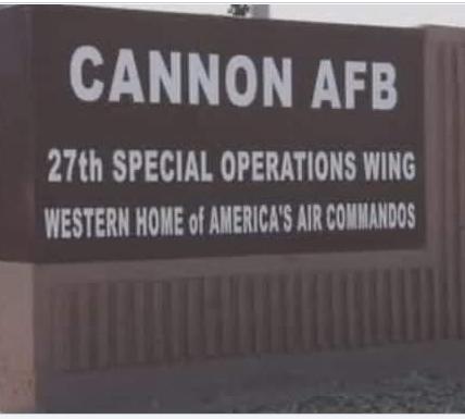 CANNON AIR FORCE BASE, N.M. — Cannon Air Force Base has been placed on full lockdown early Friday morning after reports of an active shooter on or near the installation prompted immediate security measures.