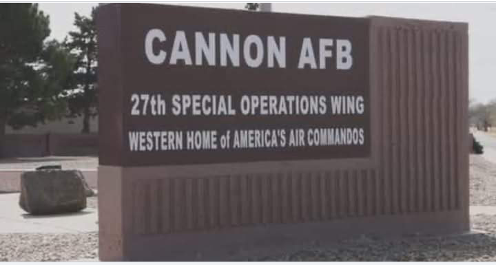CANNON AIR FORCE BASE, N.M. — Cannon Air Force Base has been placed on full lockdown early Friday morning after reports of an active shooter on or near the installation prompted immediate security measures.