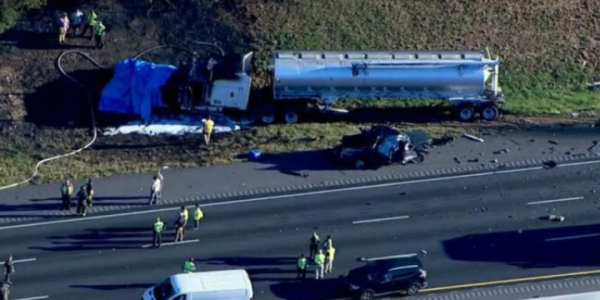 Jackson County, Georgia — Eight people, ranging in age from two to 42, were killed Monday afternoon in a horrific multi-vehicle crash on I-85 northbound when their van was rear-ended by an 18-wheeler