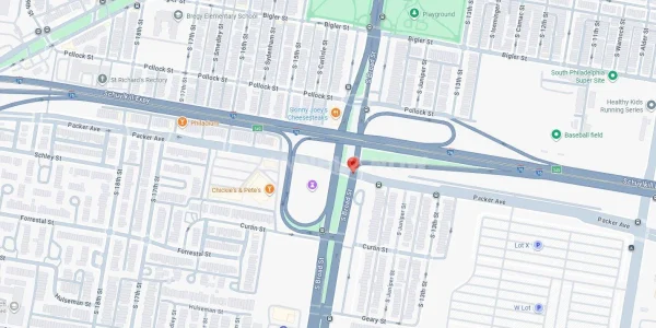 Philadelphia, Pennsylvania – A male victim was critically wounded after a shooting and vehicle crash near Broad Street and Packer Avenue in South Philadelphia on Wednesday evening. The incident created a chaotic scene as authorities responded