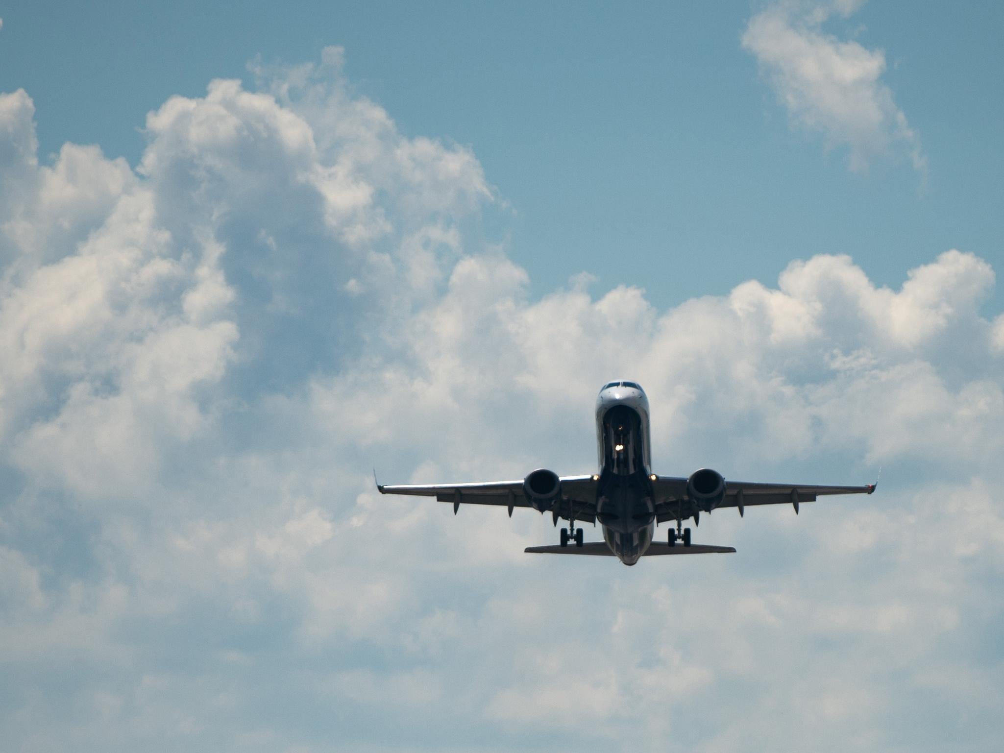 One plane was searched at
