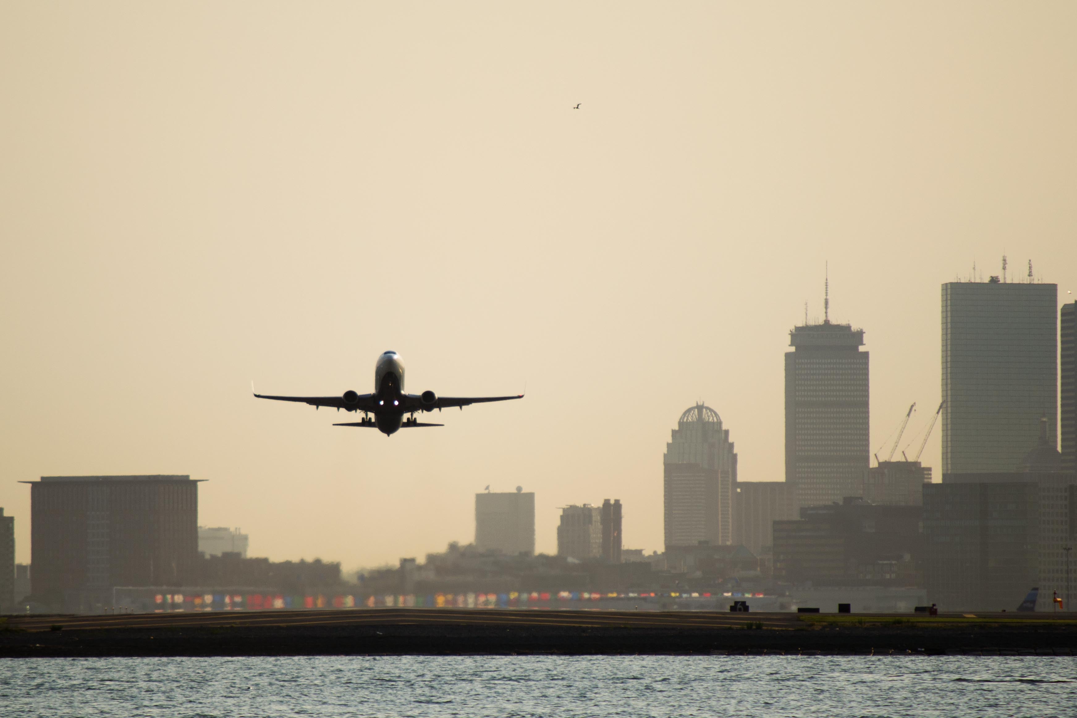 The international flight from Chicago to Germany was diverted to Boston Saturday (file photo)