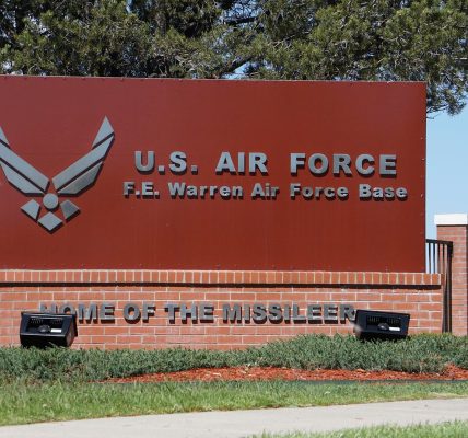 Airman was killed on nuclear weapons base in Wyoming by comrade who had pointed gun at him ‘jokingly’